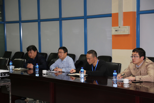 万名干手下基层烟台市国企一队到人生就是博官网软件公司调研座谈